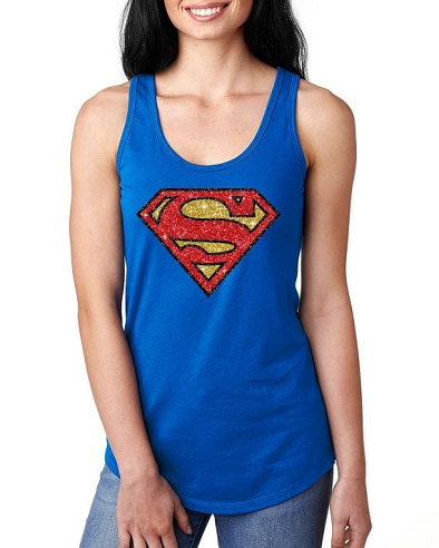 Super Hero Vest Ærmeløs T -shirt