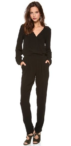 Langærmet lange jumpsuits