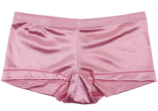 Satin Boy Shorts Trusser Pink