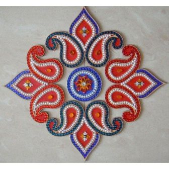 Hagyományos fa Rangoli