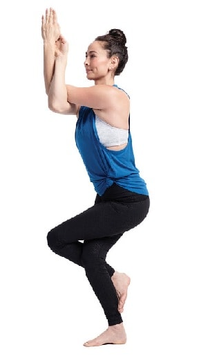 Eagle Pose For Koncentration