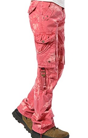 Seks Pocket Pink Jeans til mænd