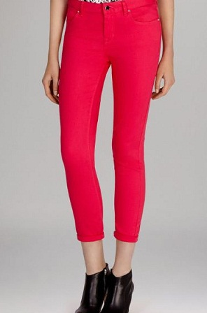 Hot Pink Capri Jeans