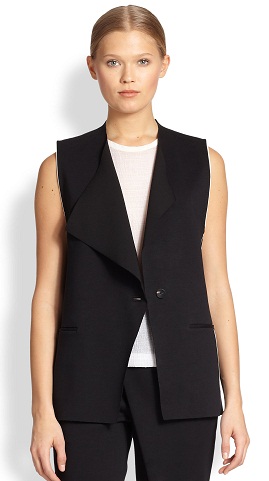 Asymmetrisk sort vest