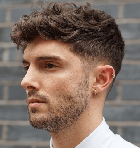 mænds koniske haircut -billeder