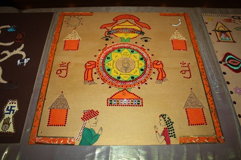 Kulturált Jain Rangoli Design