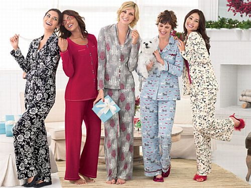 Éjszakai pizsama hölgyeknek