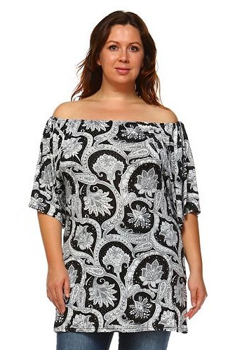 Paisleys til Lady Tunic