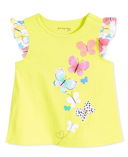 Flutter ærmer baby T-shirts