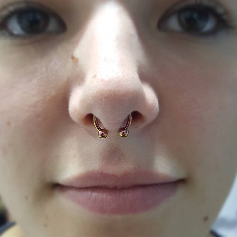 Hestesko Septum Ring