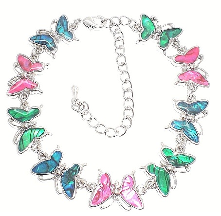 Funky Butterfly Anklet til kvinder