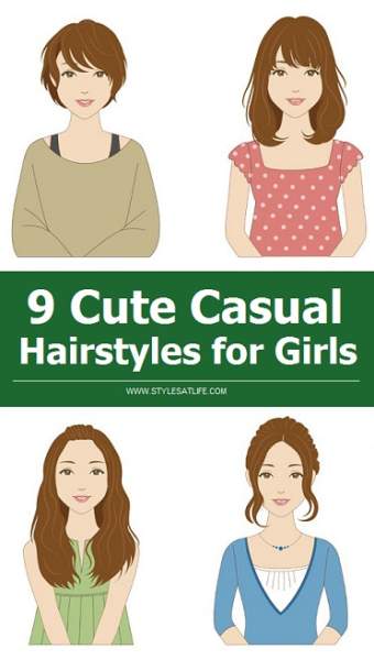 9 aranyos alkalmi frizura lányoknak