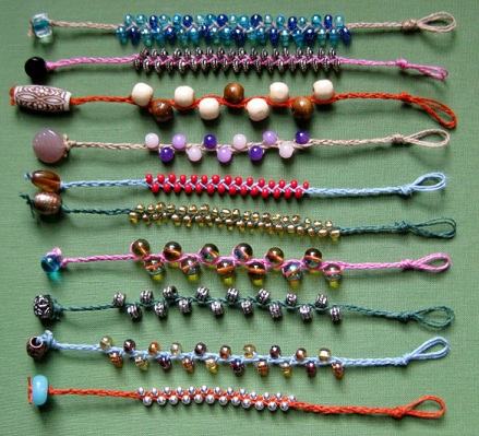 Beaded Braid Friendship armbånd