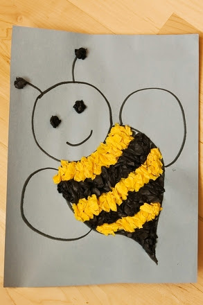Szövetpapír Bee Craft