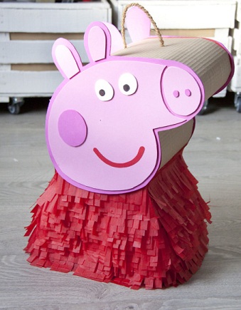 Håndlavet Peppa Pig Crafts