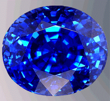 Den kongeblå safirsten
