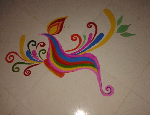 Határ Rangoli Design