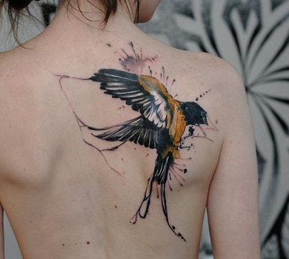 Fecske típusú matróz tetoválás