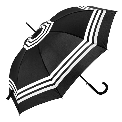 Automatikusan nyitható fekete esernyők