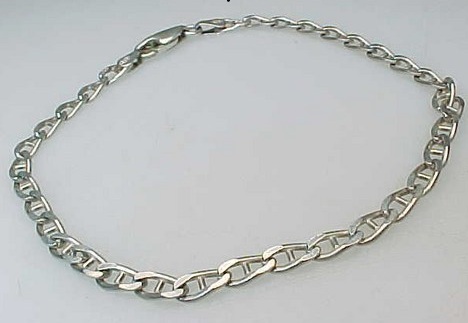 Sølv kæde armbånd