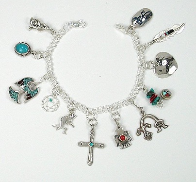 Charm kæde armbånd