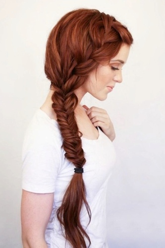 A Fishtail Look - frizurák hosszú hajfonatokhoz