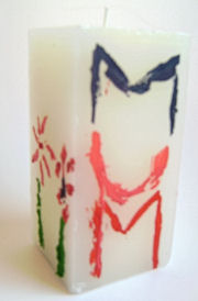 Mors dag Candle Craft