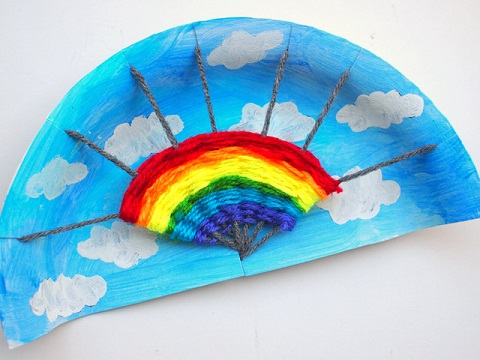 Papirplade Rainbow Crafts