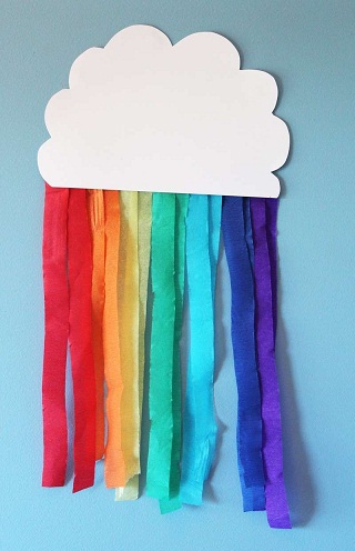Könnyű Art Rainbow Crafts