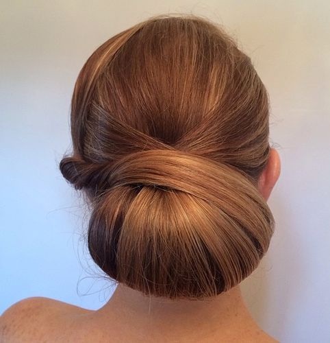 Alacsony Chignon zsemle