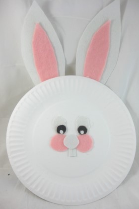 Bunny Face Valentine Craft