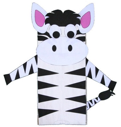 Kézitáska Zebra Craft