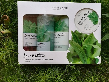 Oriflame Love Nature arcpakolás