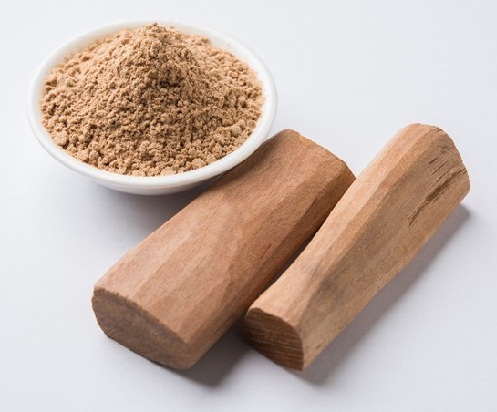 Sandeltræ pulver