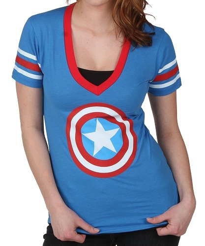 Captain America Logo póló