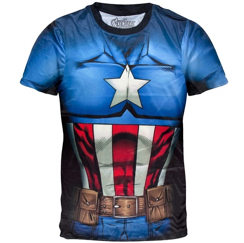 Captain America kostume T-shirt