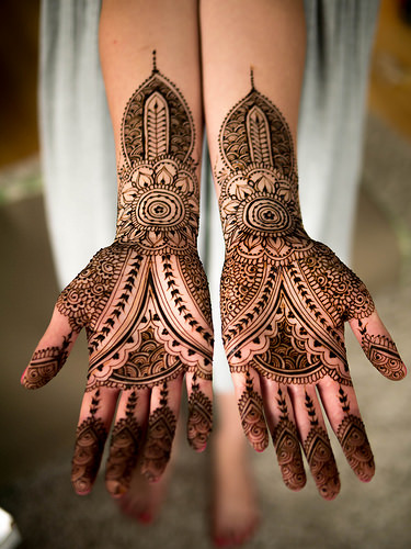 Vinterarmbånd Mehndi Designs