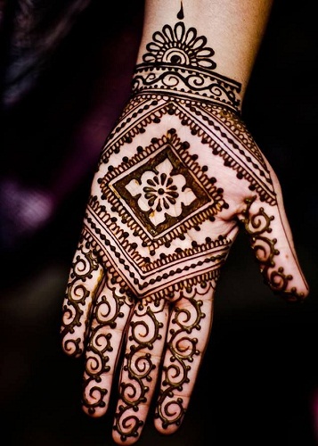 Pakistanske Mehendi -designs om vinteren