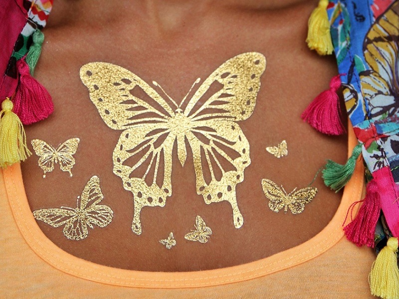 Metalliske tatoveringer