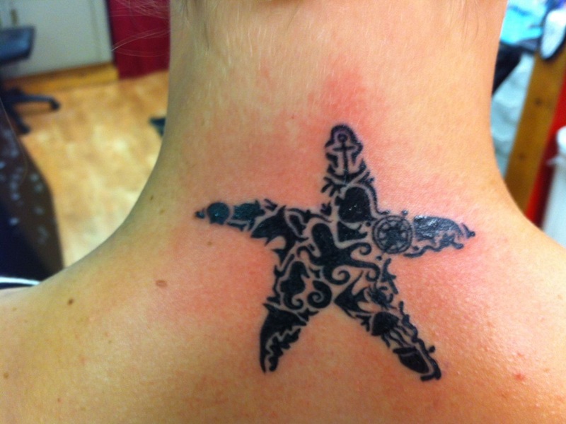 Starfish Tattoo Idéer, designs og betydning