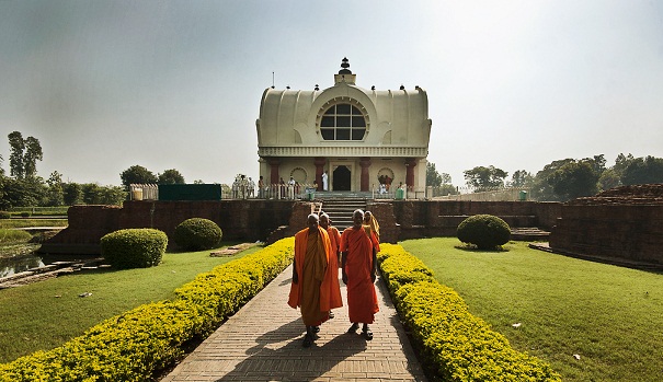 Híres buddhista templomok Indiában-Mahaparinirvana templom