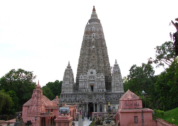 Berømte buddhistiske templer i Indien