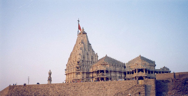 Somnath templom Híres hindu templomok Indiában
