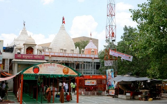 Berømte templer i Delhi-Hanuman-templet