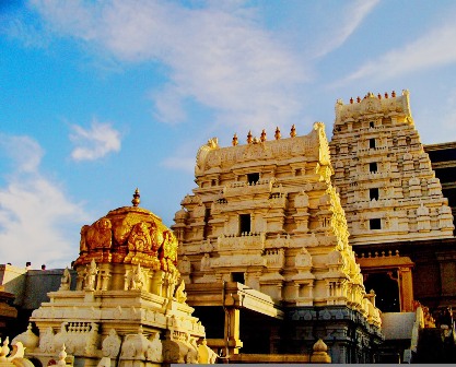 Iskon -templet i Karnataka