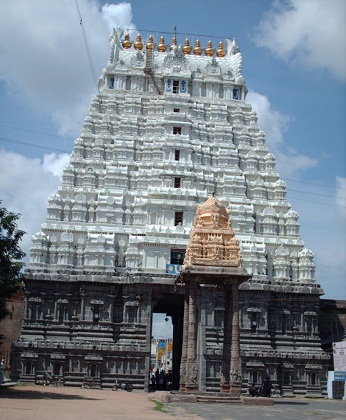 Sri Ulagalanda Perumal templom Kanchipuramban, Tamil Naduban