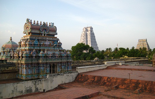 Sri Ranganathaswamy templom Srirangamban, Tamil Naduban