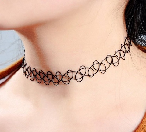 Egyszerű Tattoo Choker