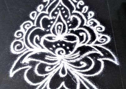 Sydindisk Rangoli Design