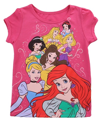 Disney Princess T -shirt til kvinder